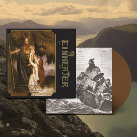 Einherjer - Aurora Borealis / Leve Vikingånden (brown vinyl)