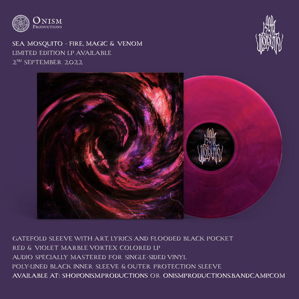 霊波之光　西陣織アルバム Sea Mosquito - Fire, Magic & Venom [Colored LP] – Onism Productions